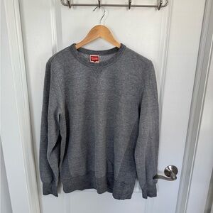 HOMAGE Men's Gray Crewneck Sweater